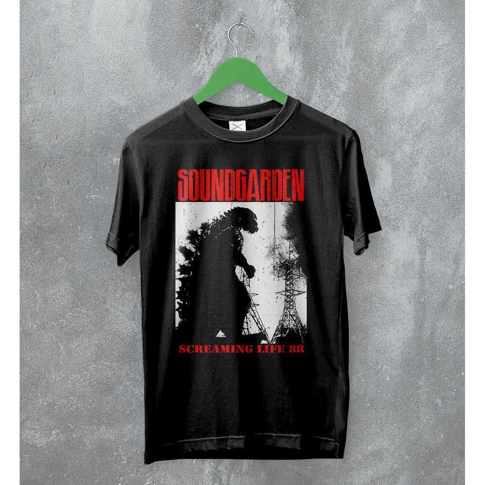 Soundgarden Screaming Life 88 Grunge Rock Band Music Graphic T-Shirt